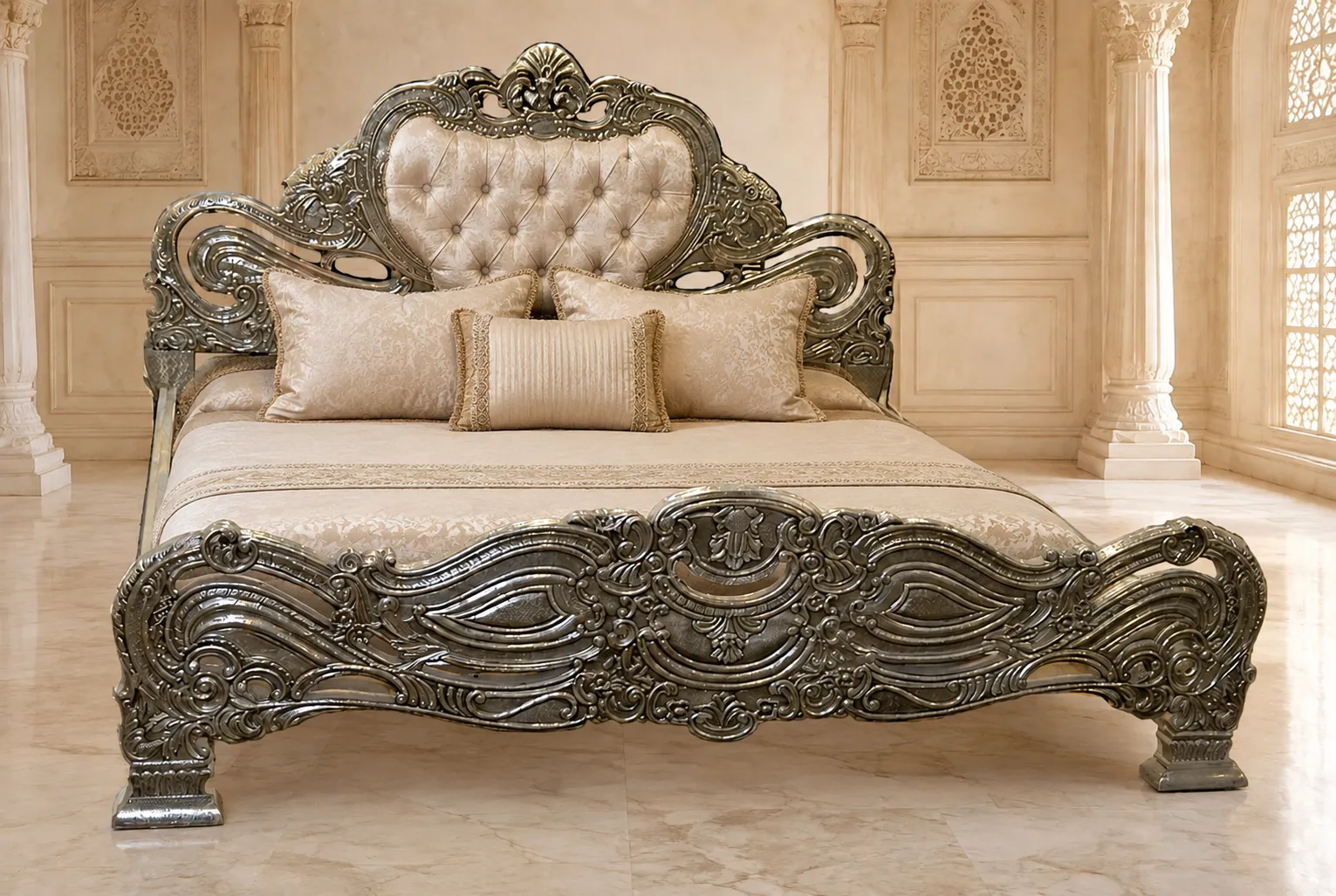 Rangarsons-Film-Production-Supplier-White-Metal-Furniture
