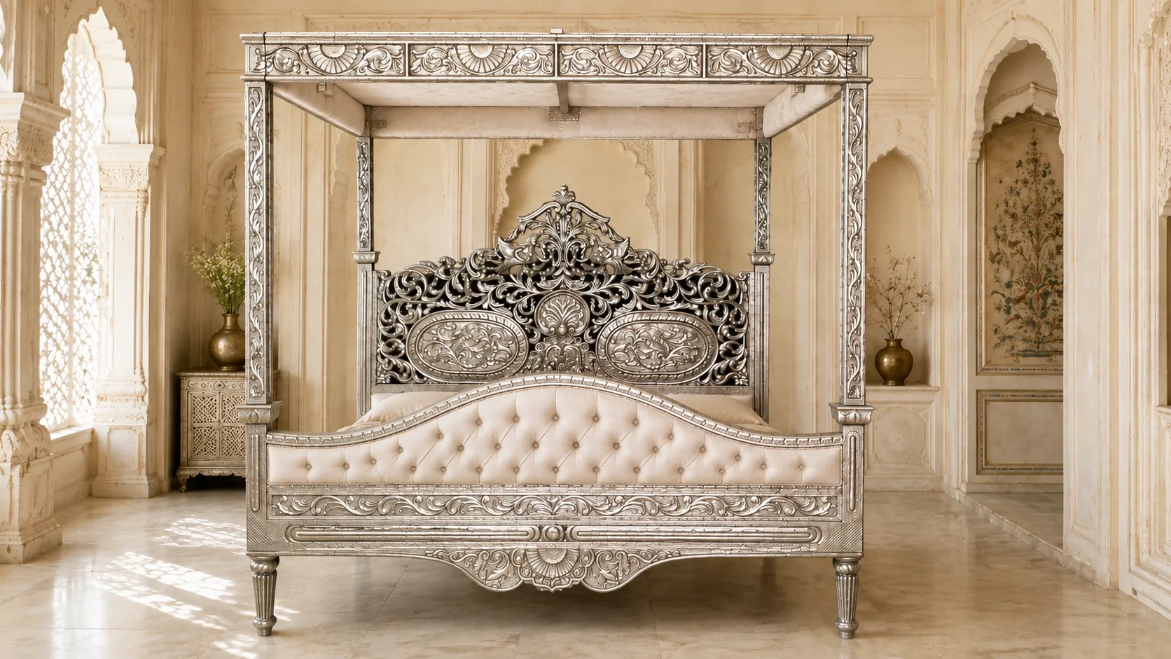 Rangarsons-Film-Production-Supplier-White-Metal-Furniture