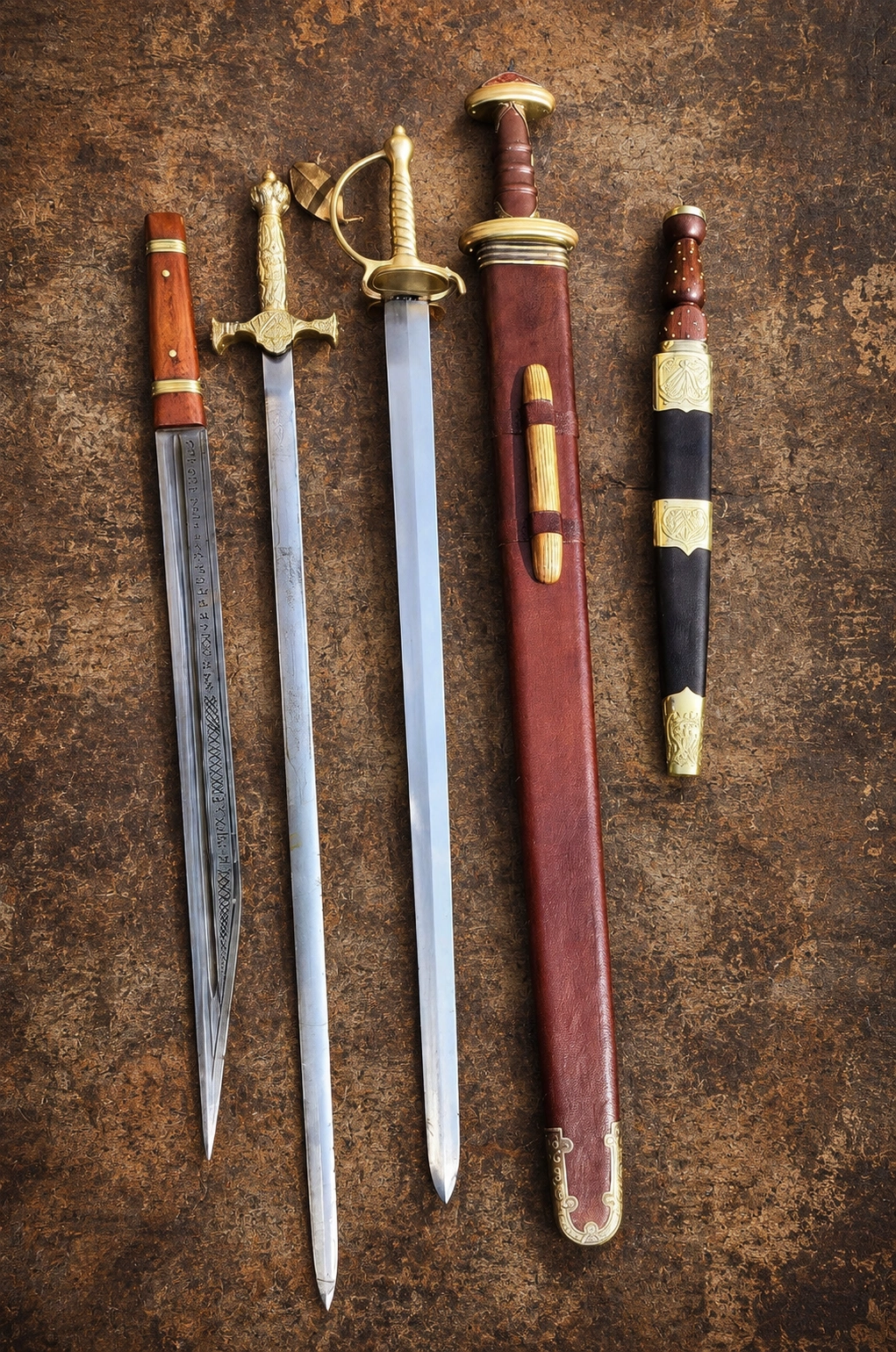 Rangarsons-Film-Production-Supplier-chainmail-sword-armour-shield-weapons-tools-weapon-rack