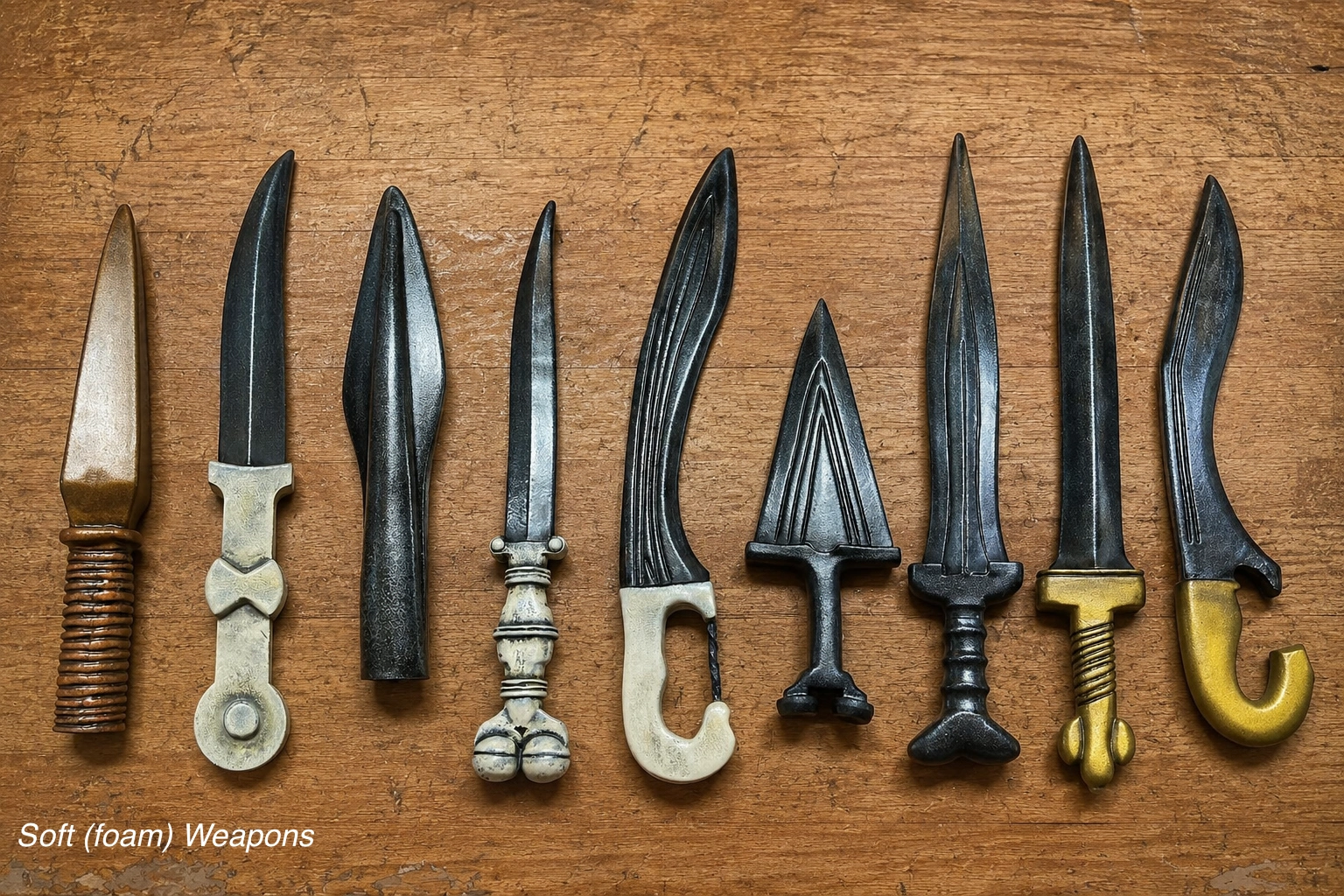 Rangarsons-Film-Production-Supplier-chainmail-sword-armour-shield-weapons-tools-weapon-rack