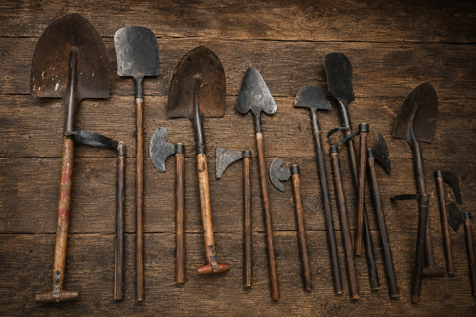 Rangarsons-Film-Production-Supplier-chainmail-sword-armour-shield-weapons-tools-weapon-rack