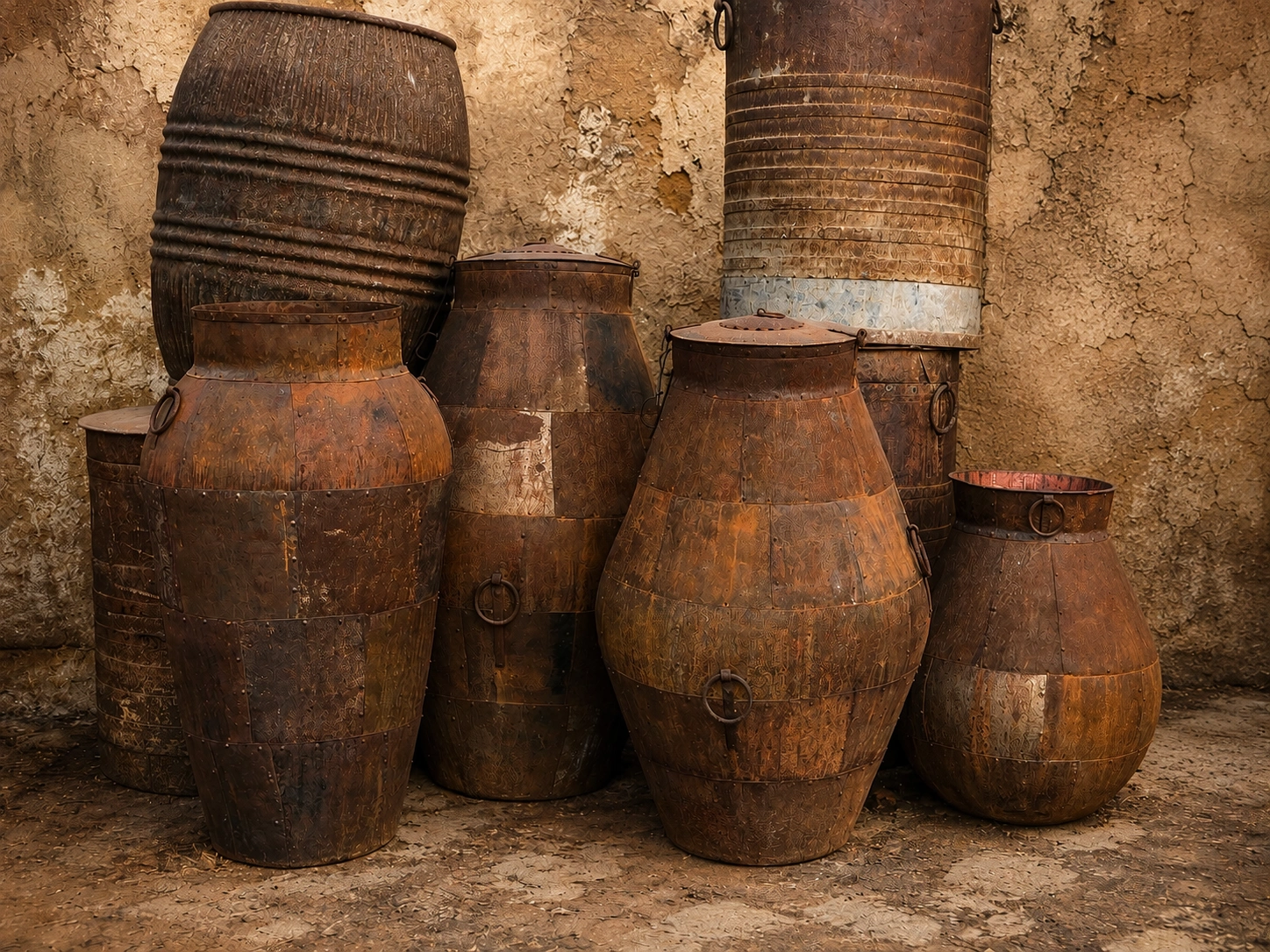 Rangarsons-Film-Production-Supplier-pots-urns-barrels