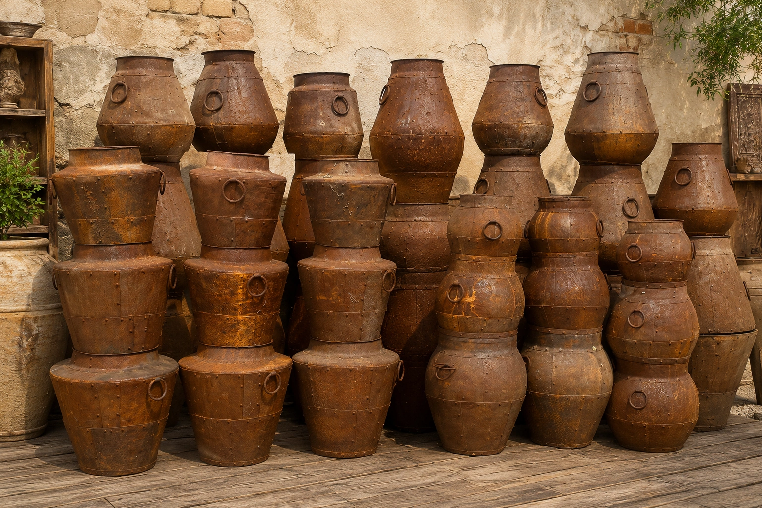 Rangarsons-Film-Production-Supplier-pots-urns-barrels