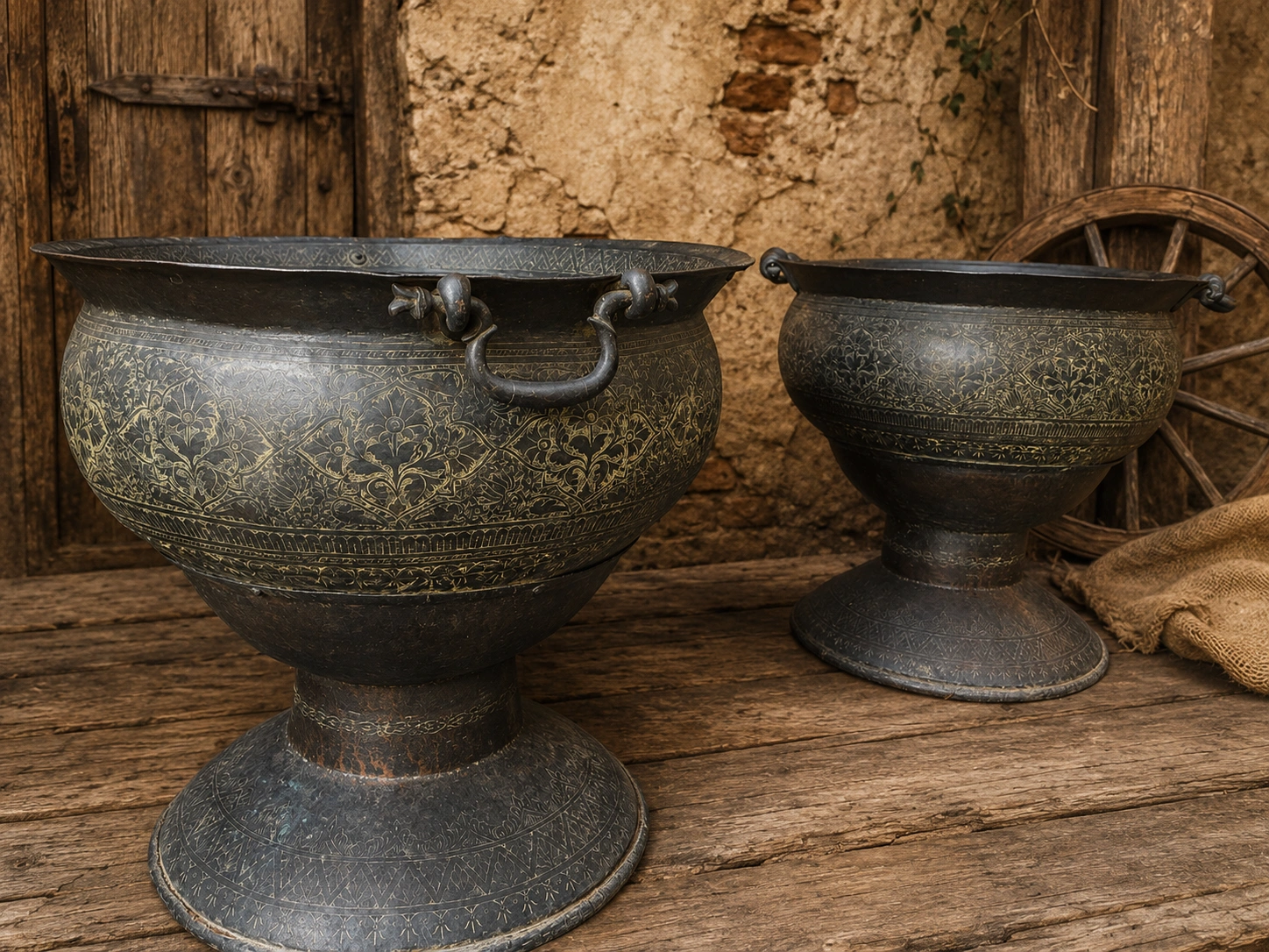 Rangarsons-Film-Production-Supplier-pots-urns-barrels
