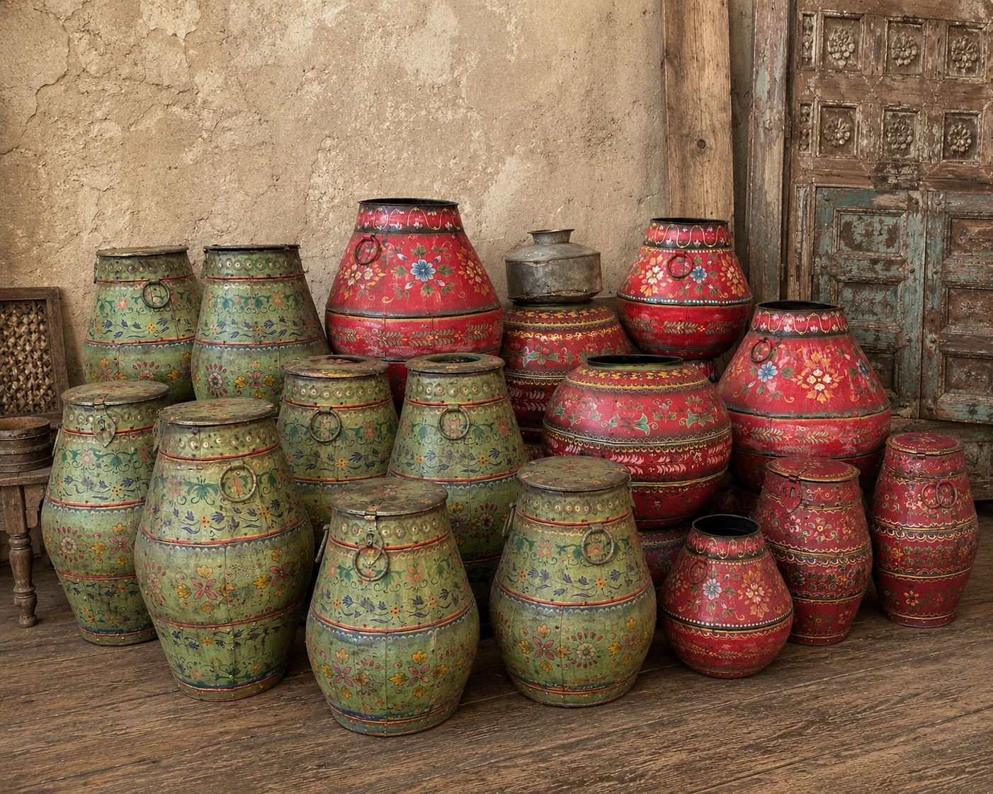 Rangarsons-Film-Production-Supplier-pots-urns-barrels